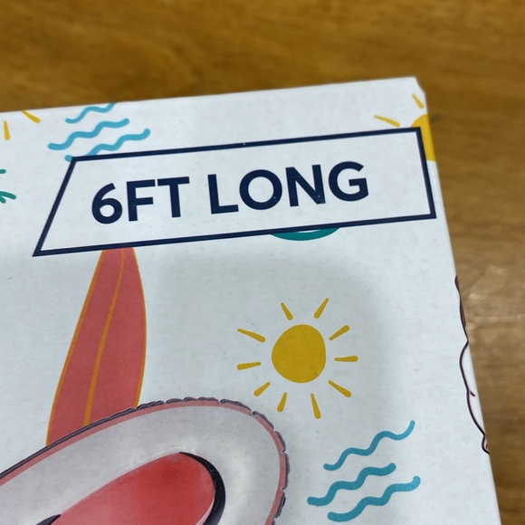 COPY - NWOT.  Coconut Grove, inflatable, lie-on, “French Bulldog”, pool raft. - Picture 4 of 13